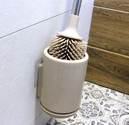 Kép valamiből Gyorsan száradó WC kefe  - bézs