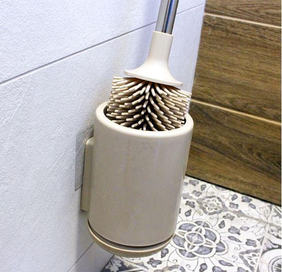 Kép valamiből Gyorsan száradó WC kefe  - bézs