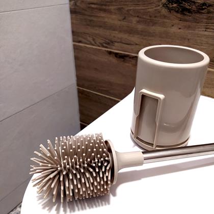 Kép valamiből Gyorsan száradó WC kefe  - bézs