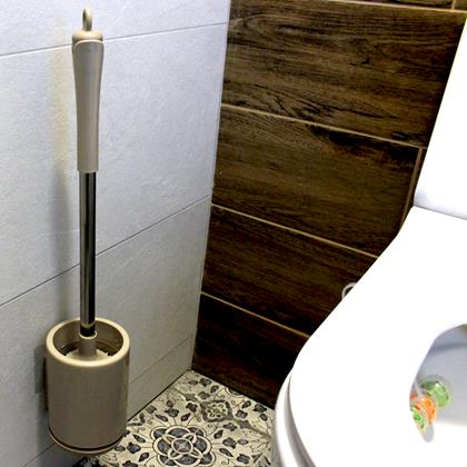 Kép valamiből Gyorsan száradó WC kefe  - bézs
