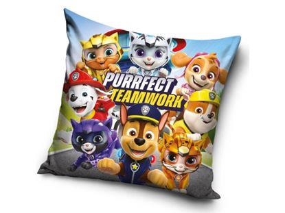 Kép Párnahuzat 40x40 cm - Mancs Őrjárat Purrfect Csapatmunka