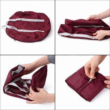 Kép valamiből Összehajtható utazótáska – bordó