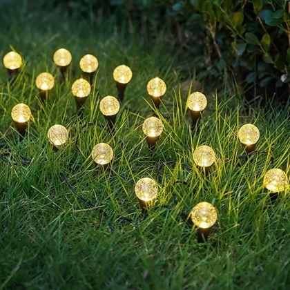 Kép valamiből Napelemes buborékos talajlámpa, 10 db