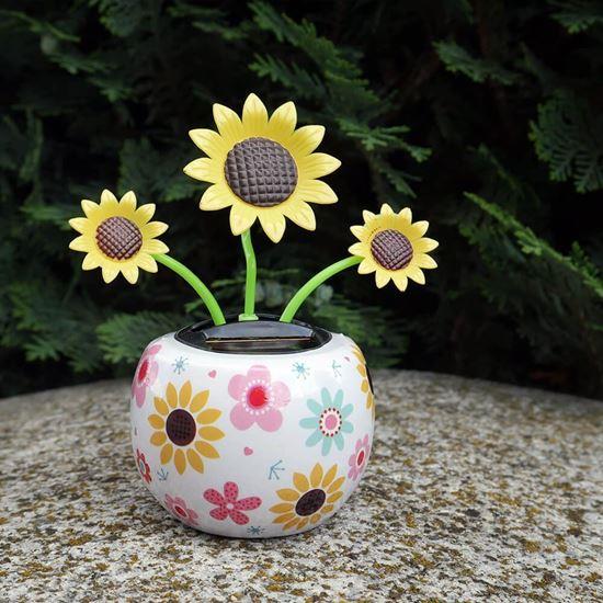 Kép valamiből Napelemes virág  - napraforgó