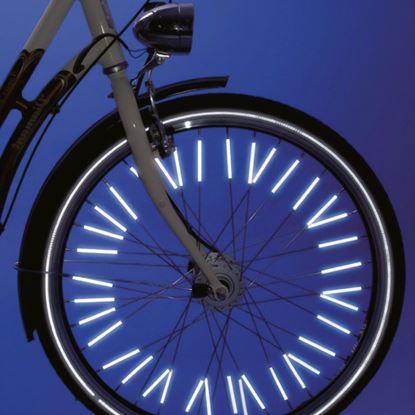 Kép Kerékpárra való fényvisszaverő pálcikák, 12 db