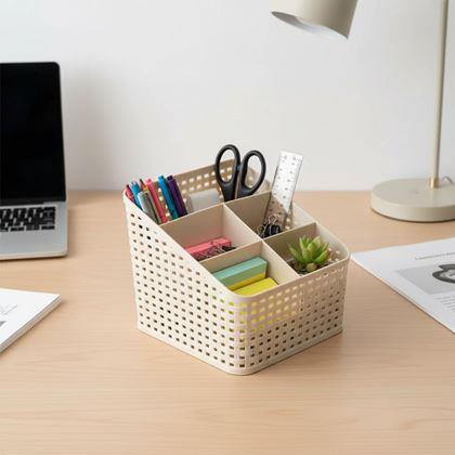 Kép valamiből Műanyag íróasztal rendszerező