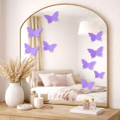 Kép 3D pillangók a falra