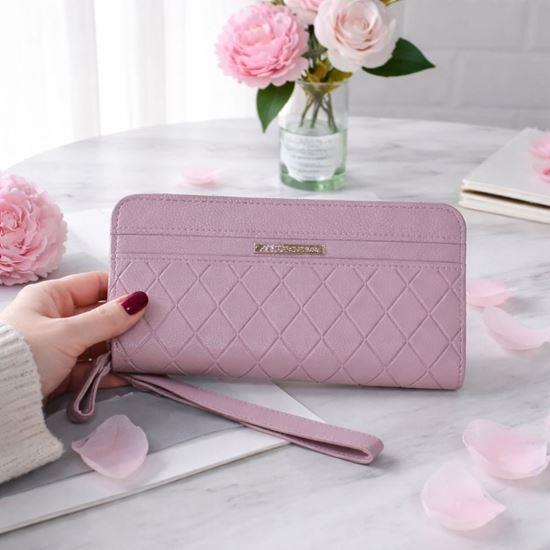 Kép valamiből Női pénztárca  - világoslila