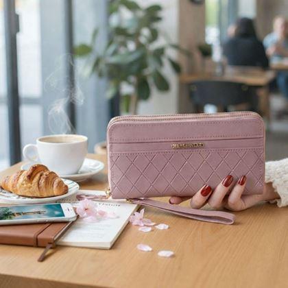 Kép valamiből Női pénztárca  - világoslila