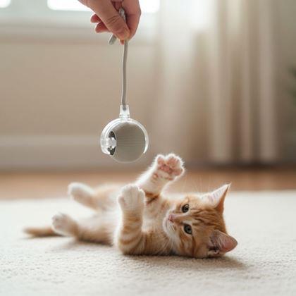 Kép valamiből Tölthető mozgó labda állatoknak