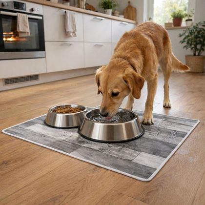 Kép valamiből Csúszásgátló szőnyeg 90x60 cm - antik fa