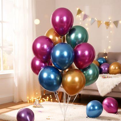 Kép valamiből Fémes léggömbök 50 db