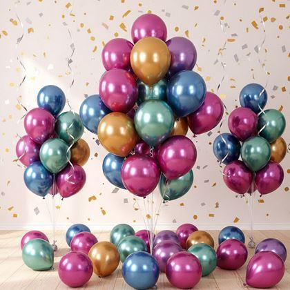 Kép valamiből Fémes léggömbök 50 db