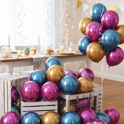 Kép valamiből Fémes léggömbök 50 db