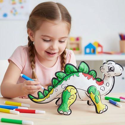 Kép valamiből Felfújható kifestőkönyv - Stegoszaurus