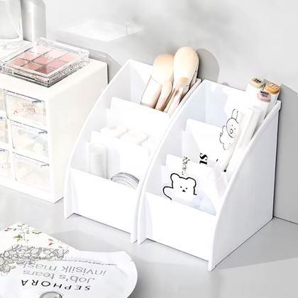 Kép valamiből Asztali rendszerező rekeszekkel  -  fehér