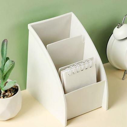 Kép valamiből Asztali rendszerező rekeszekkel  -  fehér