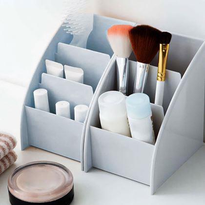 Kép valamiből Asztali rendszerező rekeszekkel  -  fehér