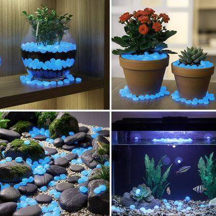 Kép valamiből Világító dekoratív kavicsok