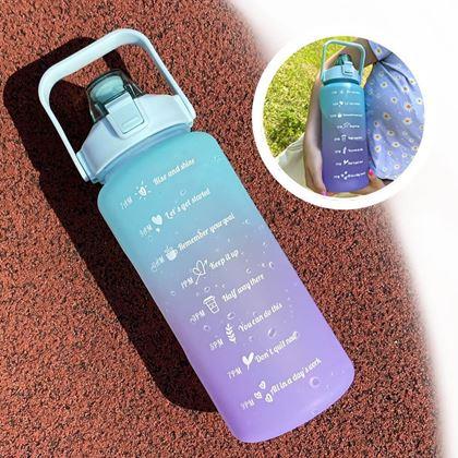 Kép valamiből Motivációs szöveggel ellátott 2 literes vízpalack