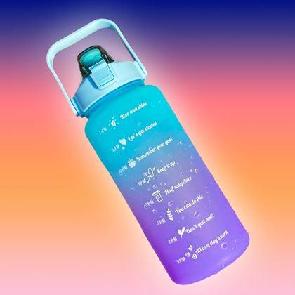 Kép valamiből Motivációs szöveggel ellátott 2 literes vízpalack