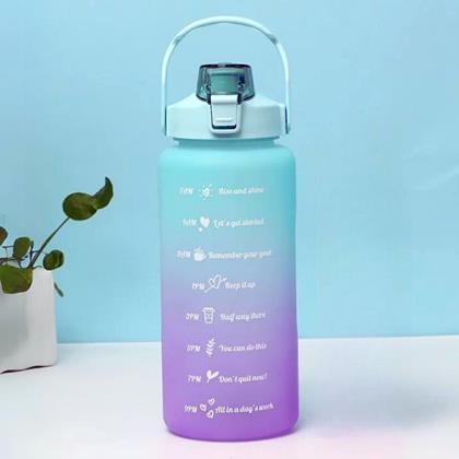 Kép valamiből Motivációs szöveggel ellátott 2 literes vízpalack