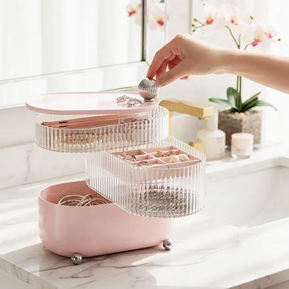 Kép valamiből 3 szintes dizájnos ékszerdoboz