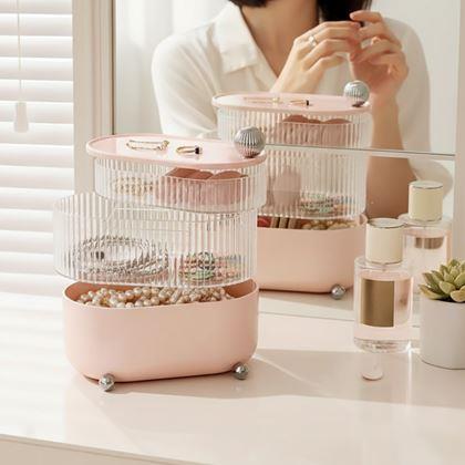 Kép valamiből 3 szintes dizájnos ékszerdoboz