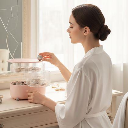 Kép valamiből 3 szintes dizájnos ékszerdoboz