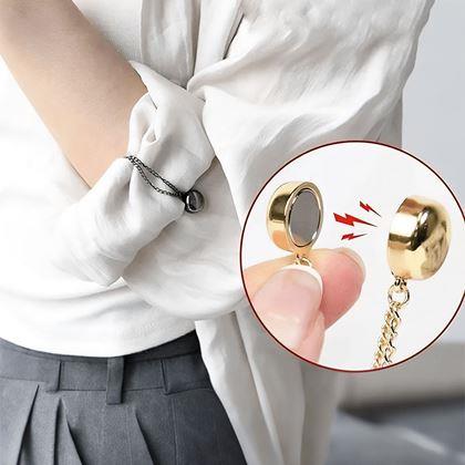 Kép valamiből Mágneses láncos nadrágszár-rövidítő csat – ezüst