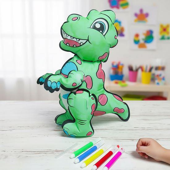 Kép valamiből Felfújható kifestőkönyv - T-Rex