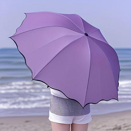 Kép valamiből Varázsesernyő összecsukható - lila 