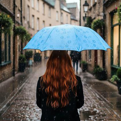 Kép valamiből Magický deštník skládací - modrý