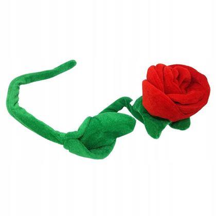 Kép valamiből Plüss vörös rózsa