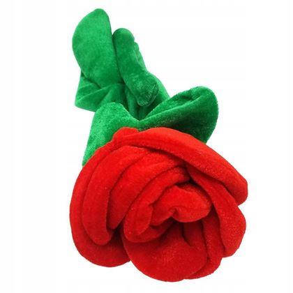 Kép valamiből Plüss vörös rózsa