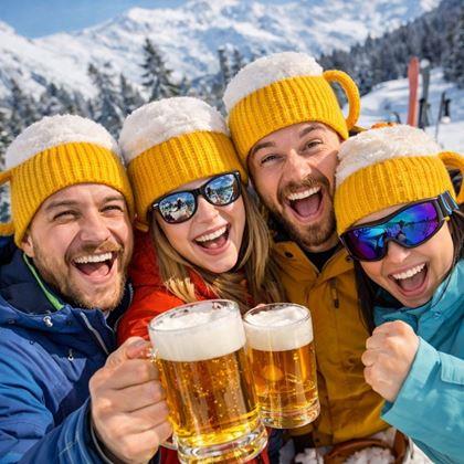 Kép valamiből Kötött sapka - füllel ellátott korsó