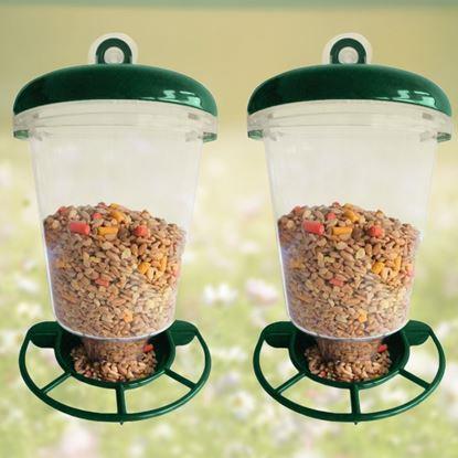 Kép Üveg madáretető