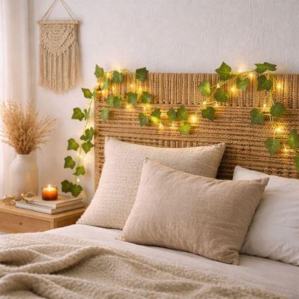 Kép valamiből Fényfüzér 2 m - zöld levelek