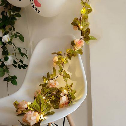 Kép valamiből LED fényfüzér 2 m - rózsa