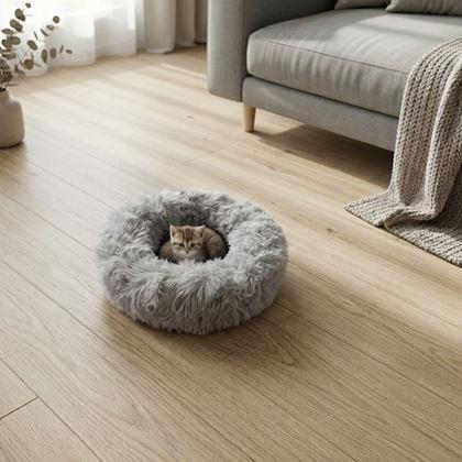 Kép valamiből Szőrös macskaágy, 40 cm átmérő