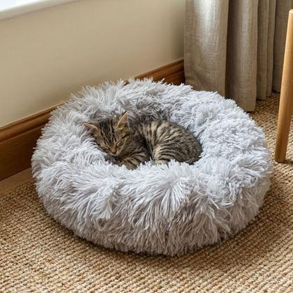 Kép valamiből Szőrös macskaágy, 40 cm átmérő