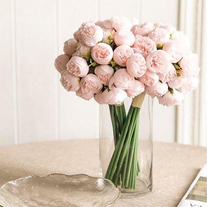 Kép valamiből Művirág csokor – bazsarózsa, 9 szál