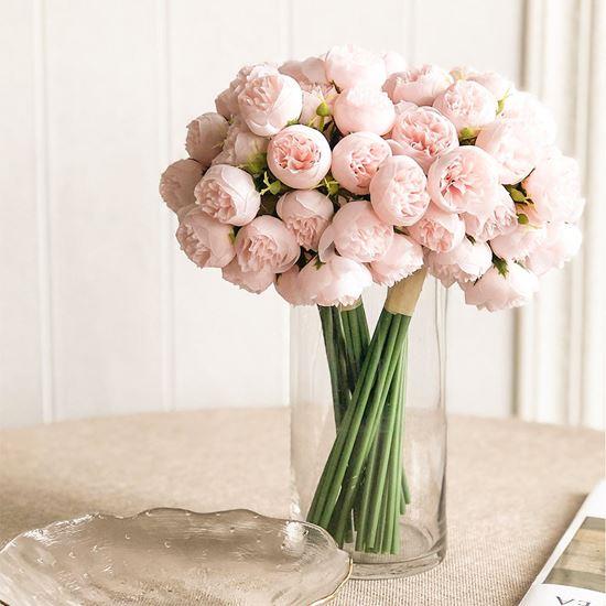 Kép valamiből Művirág csokor – bazsarózsa, 9 szál