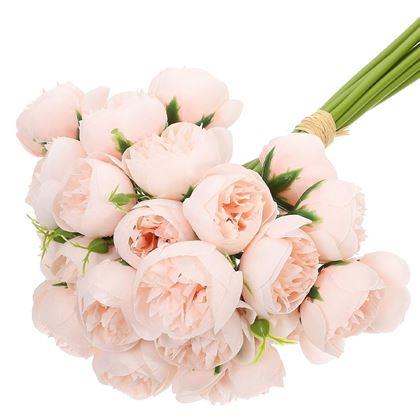 Kép valamiből Művirág csokor – bazsarózsa, 9 szál