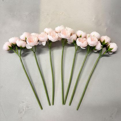 Kép valamiből Művirág csokor – bazsarózsa, 9 szál