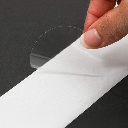 Kép Öntapadós átlátszó körök 500 db