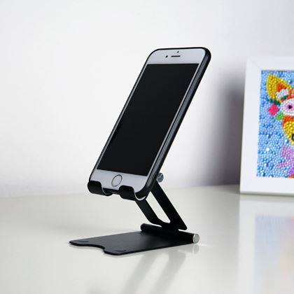 Kép valamiből Fém mobiltelefon tartó - fekete