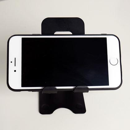 Kép valamiből Fém mobiltelefon tartó - fekete