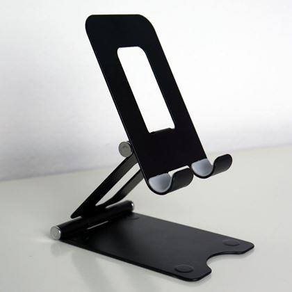 Kép valamiből Fém mobiltelefon tartó - fekete