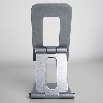 Kép valamiből Fém mobiltelefon tartó - ezüst